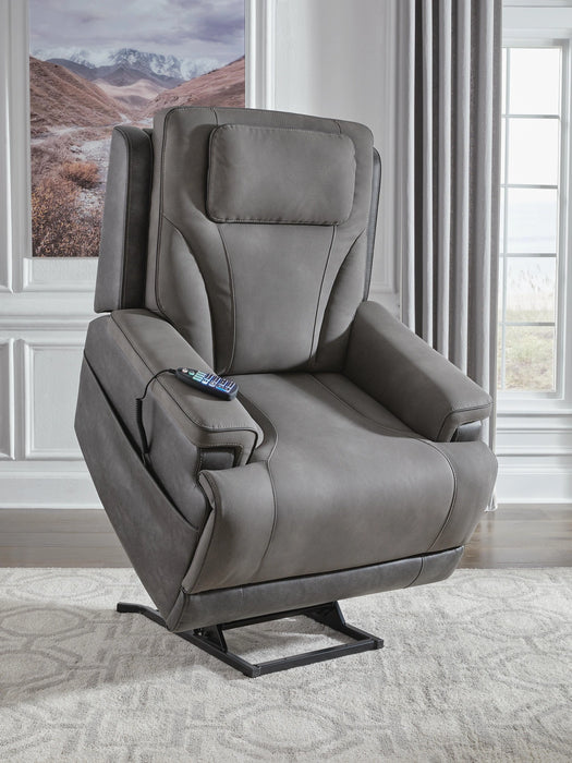 4Z-Serenity Zone Power Lift Recliner - Massey's Furniture Barn (Watertown, NY) 