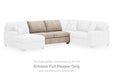 Newellen Sleeper Sectional with Chaise - Massey's Furniture Barn (Watertown, NY) 