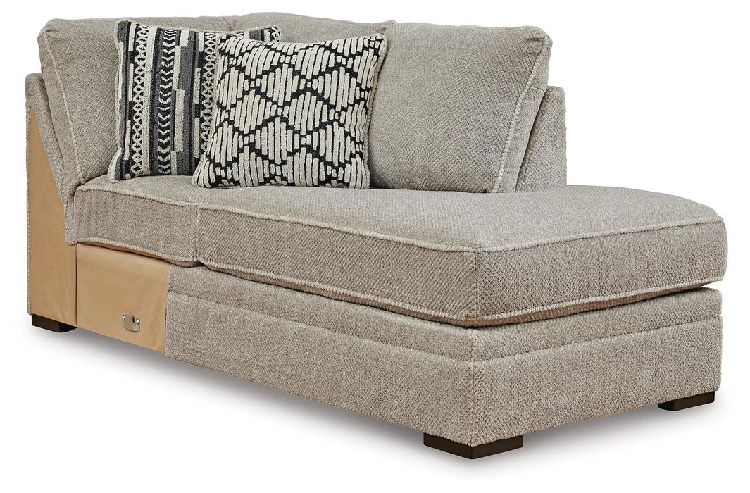 Calnita Sectional with Chaise - Massey's Furniture Barn (Watertown, NY) 