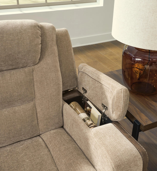 Ultimax Power Reclining Loveseat with Console