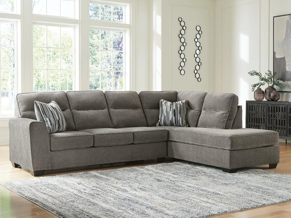 Olten Sectional with Chaise - Massey's Furniture Barn (Watertown, NY) 