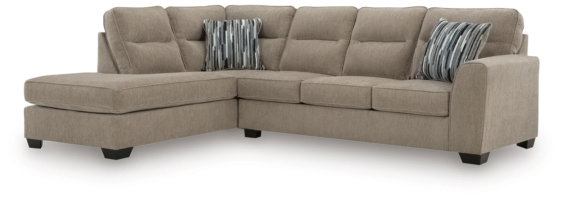 Olten Sectional with Chaise - Massey's Furniture Barn (Watertown, NY) 
