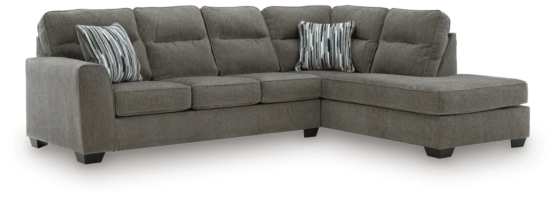 Olten Sectional with Chaise - Massey's Furniture Barn (Watertown, NY) 