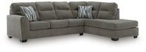 Olten Sectional with Chaise - Massey's Furniture Barn (Watertown, NY) 