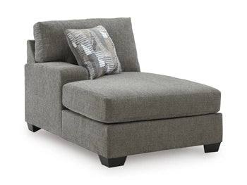 Newellen Sleeper Sectional with Chaise - Massey's Furniture Barn (Watertown, NY) 