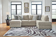 Calnita Sectional with Chaise - Massey's Furniture Barn (Watertown, NY) 