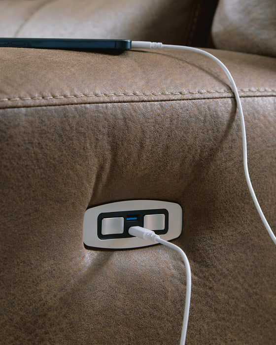 Time-Piece Power Reclining Sofa