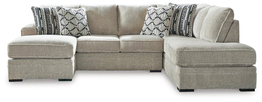 Calnita Sectional with Chaise - Massey's Furniture Barn (Watertown, NY) 