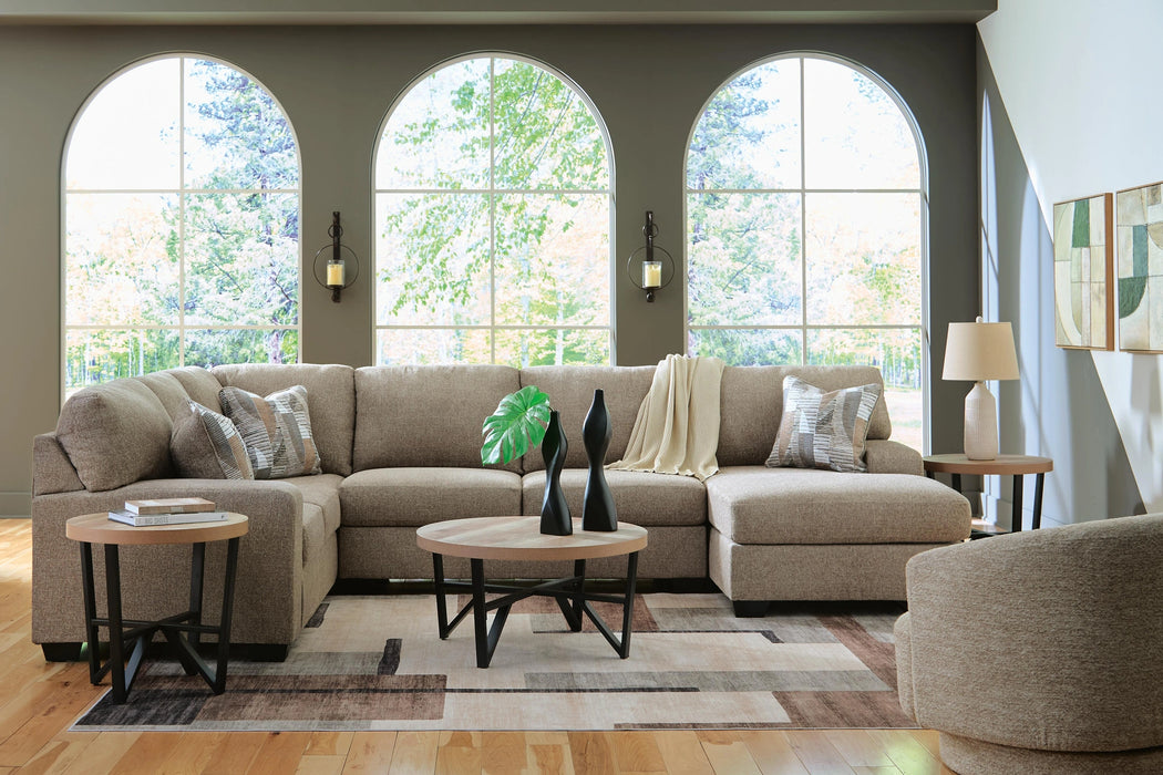 Newellen Sectional with Chaise - Massey's Furniture Barn (Watertown, NY) 