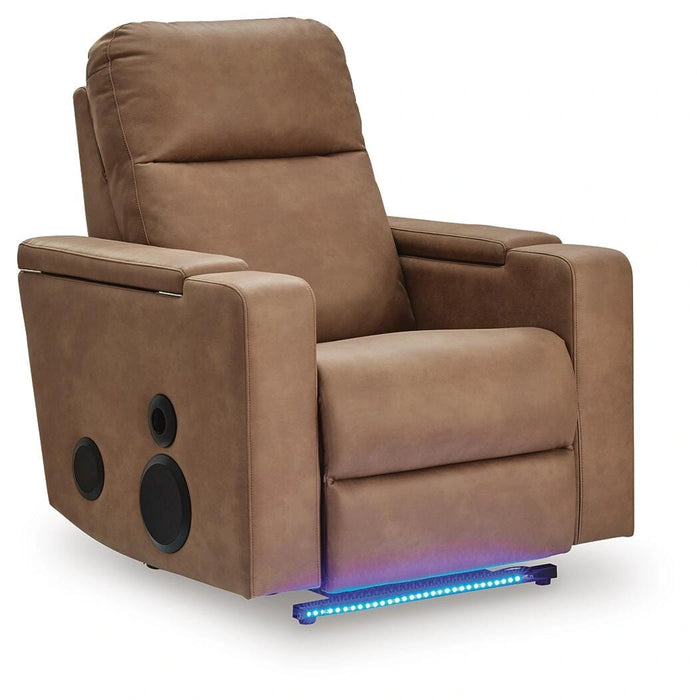 Flinlock Power Glider Recliner with Audio System - Massey's Furniture Barn (Watertown, NY) 