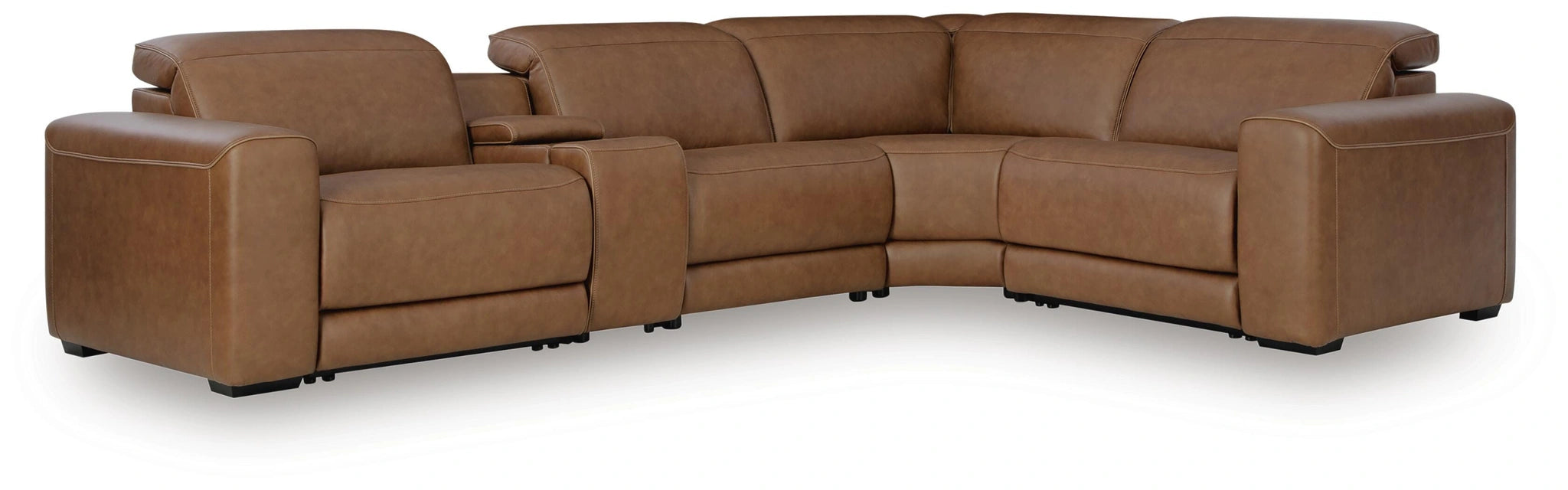 Rally-Up Power Reclining Sectional with Console