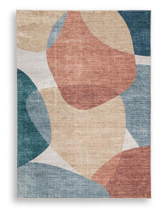 Chanleigh Washable 5' x 7' Area Rug - Massey's Furniture Barn (Watertown, NY) 
