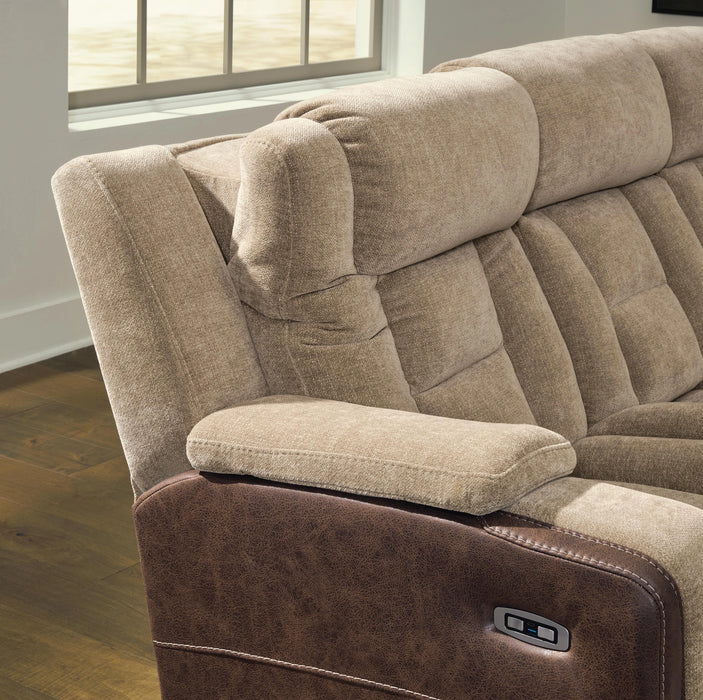 Ultimax Power Reclining Loveseat with Console
