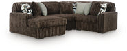Midnight-Madness Sectional with Chaise - Massey's Furniture Barn (Watertown, NY) 