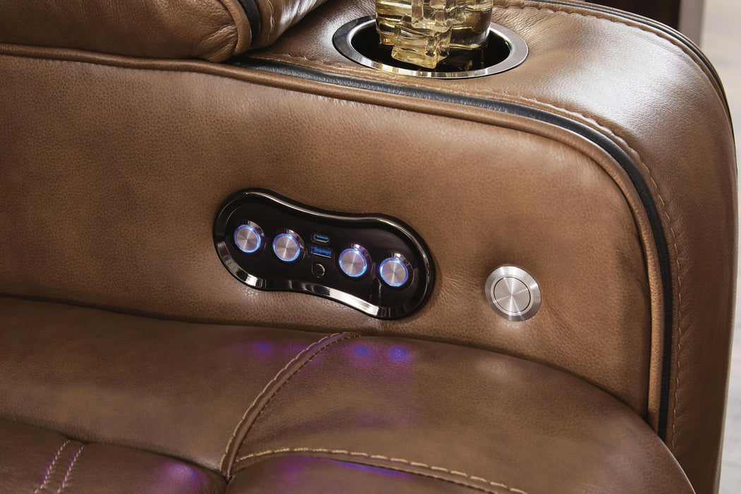 Metro Oasis Power Reclining Loveseat with Console