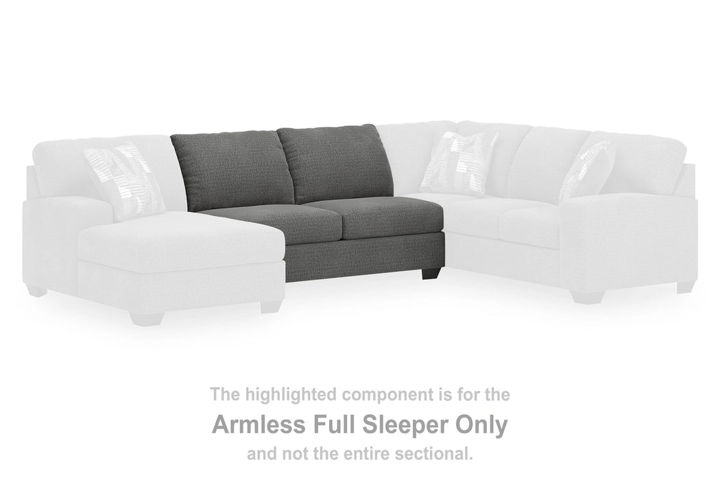 Newellen Sleeper Sectional with Chaise - Massey's Furniture Barn (Watertown, NY) 