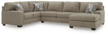 Newellen Sectional with Chaise - Massey's Furniture Barn (Watertown, NY) 