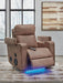 Flinlock Power Glider Recliner with Audio System - Massey's Furniture Barn (Watertown, NY) 