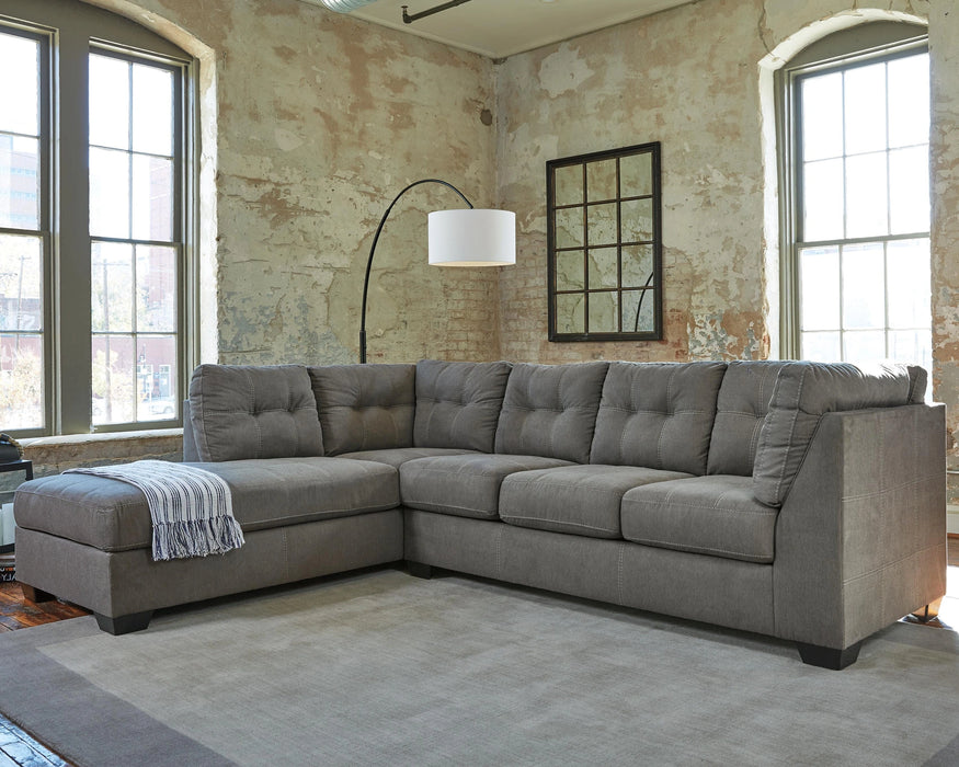 Pitkin 2-Piece Sectional with Chaise - Massey's Furniture Barn (Watertown, NY) 