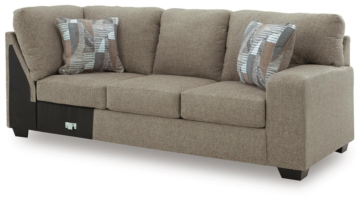 Newellen Sectional with Chaise - Massey's Furniture Barn (Watertown, NY) 