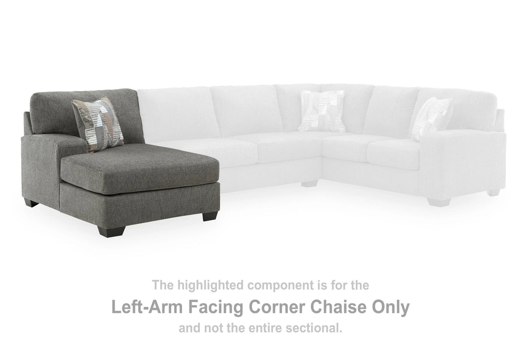 Newellen Sleeper Sectional with Chaise - Massey's Furniture Barn (Watertown, NY) 