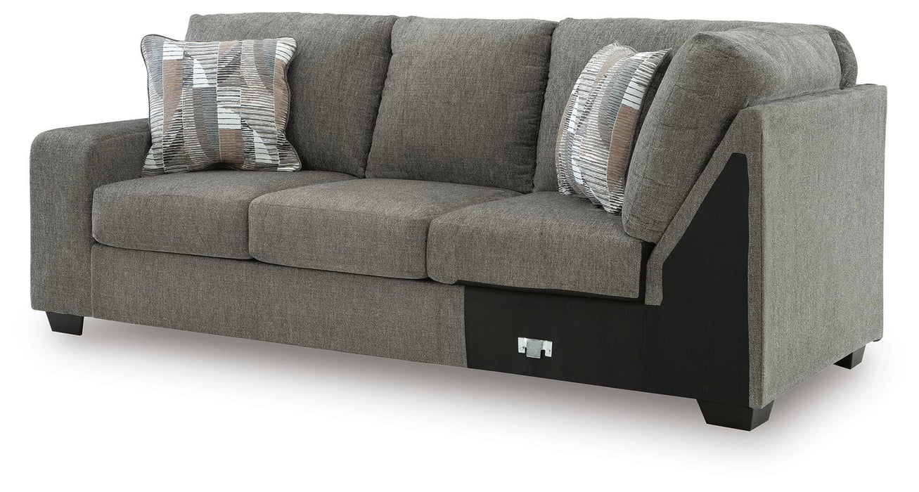 Newellen Sleeper Sectional with Chaise - Massey's Furniture Barn (Watertown, NY) 