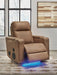 Flinlock Power Glider Recliner with Audio System - Massey's Furniture Barn (Watertown, NY) 