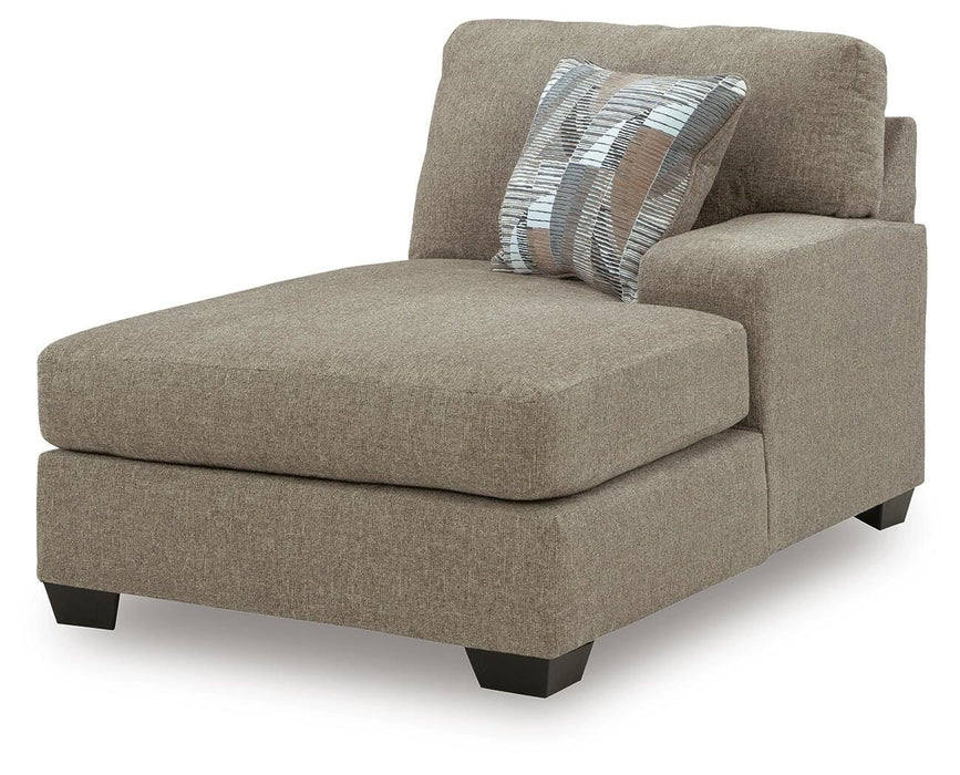 Newellen Sectional with Double Chaise - Massey's Furniture Barn (Watertown, NY) 