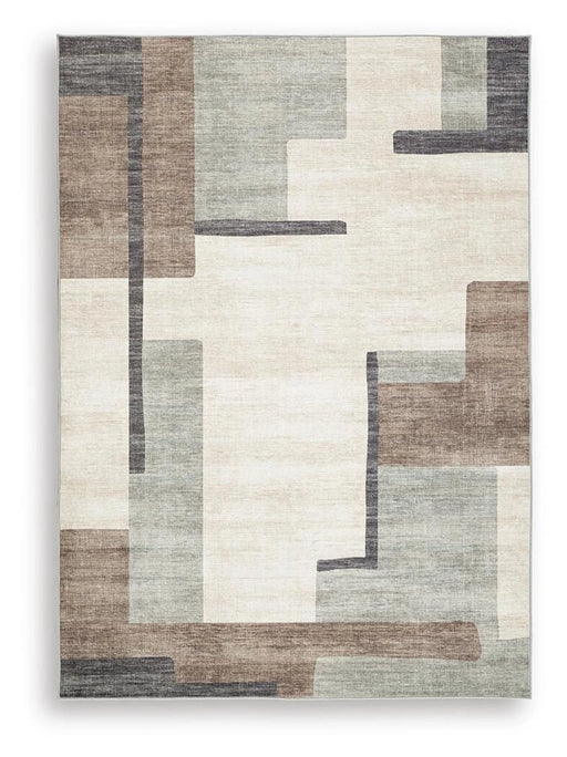 Larkport Washable Area Rug - Massey's Furniture Barn (Watertown, NY) 