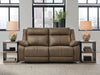 Max-Media Power Reclining Sectional Loveseat - Massey's Furniture Barn (Watertown, NY) 