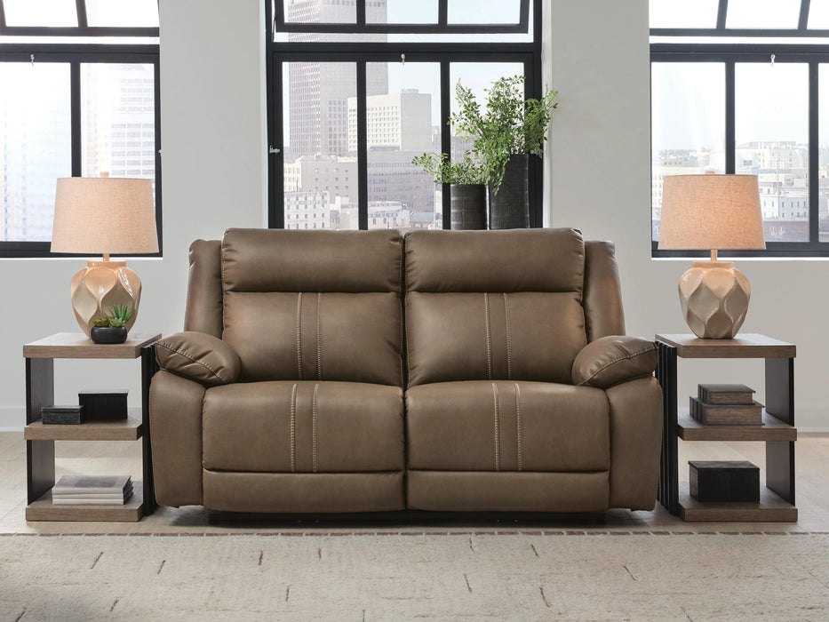 Max-Media Power Reclining Sectional Loveseat - Massey's Furniture Barn (Watertown, NY) 