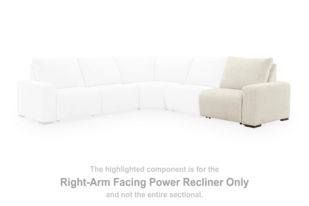Caldriss Power Reclining Sectional - Massey's Furniture Barn (Watertown, NY) 