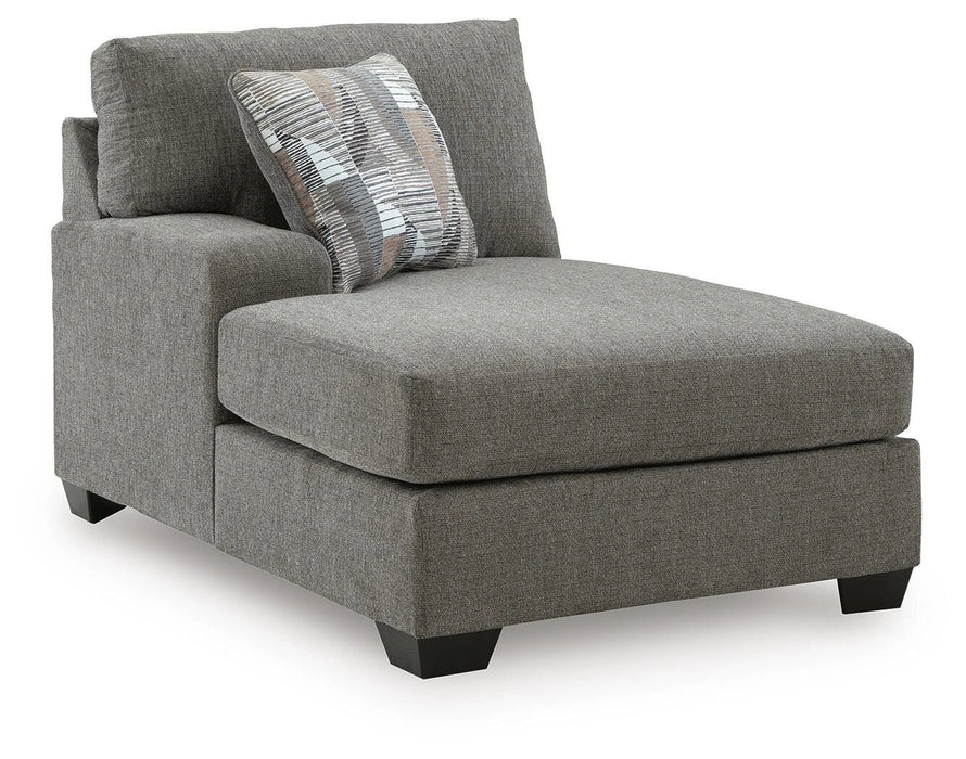 Newellen Sleeper Sectional with Chaise - Massey's Furniture Barn (Watertown, NY) 