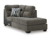 Olten Sectional with Chaise - Massey's Furniture Barn (Watertown, NY) 