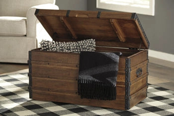 Kettleby Storage Trunk - Massey's Furniture Barn (Watertown, NY) 
