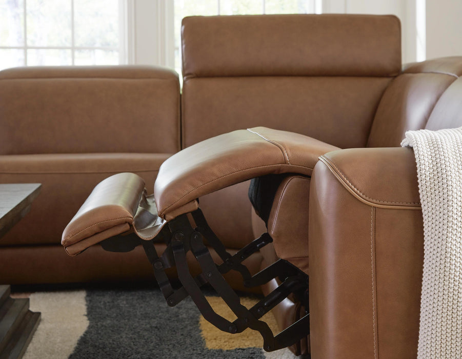 Rally-Up Power Reclining Sectional with Console