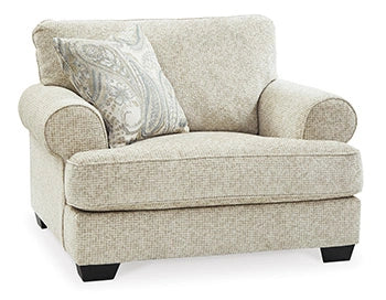 Monaghan Oversized Chair and Ottoman - Massey's Furniture Barn (Watertown, NY) 