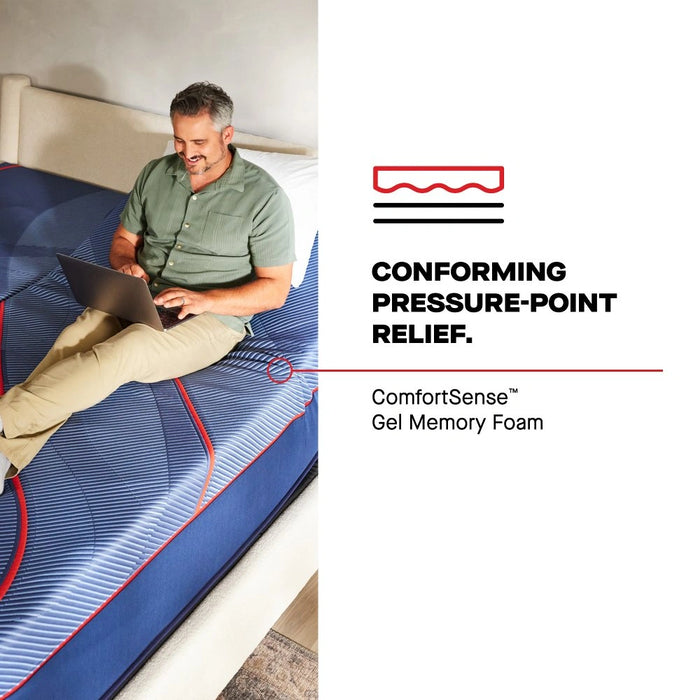 Sealy High Point II Hybrid Mattress - Massey's Furniture Barn (Watertown, NY) 