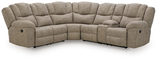 Ravenswaye Reclining Sectional with Console - Massey's Furniture Barn (Watertown, NY) 