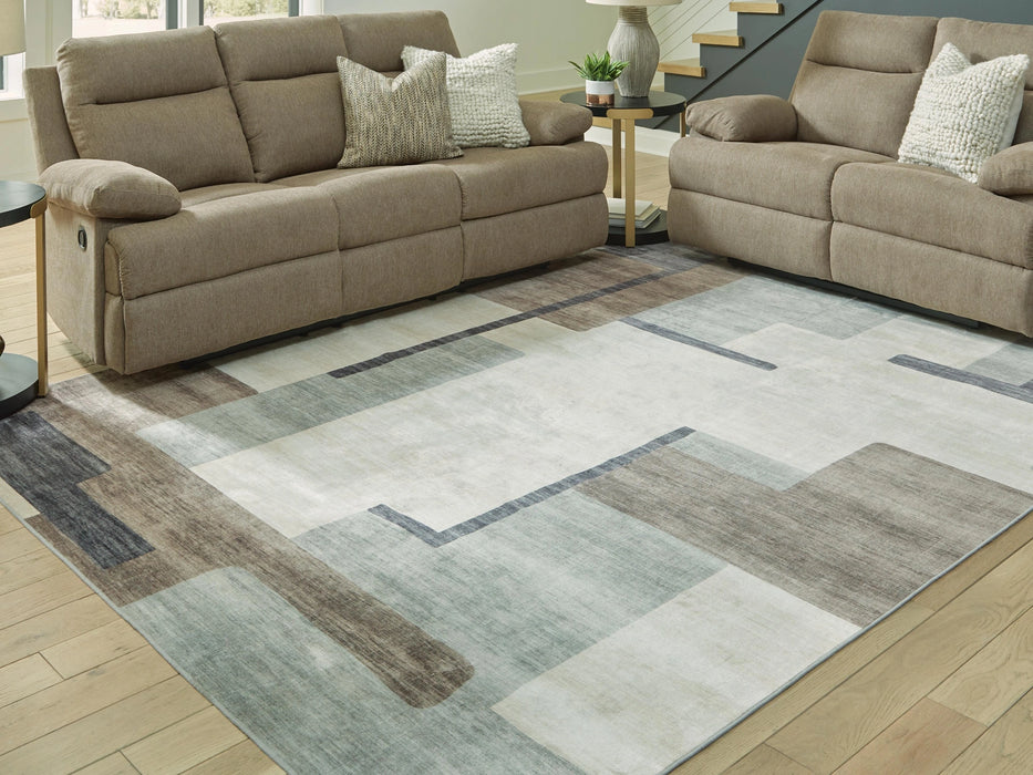 Larkport Washable Area Rug - Massey's Furniture Barn (Watertown, NY) 