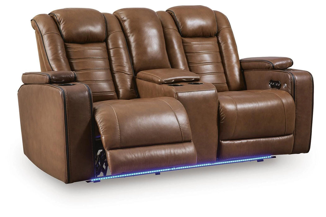 Metro Oasis Power Reclining Loveseat with Console