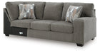 Newellen Sleeper Sectional with Chaise - Massey's Furniture Barn (Watertown, NY) 