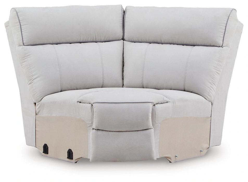 Grafton Pike Reclining Sectional with Storage Consoles