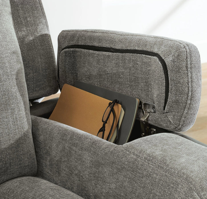 Ultimax Power Reclining Loveseat with Console