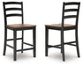 Wildenauer Counter Height Barstool - Massey's Furniture Barn (Watertown, NY) 
