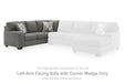 Newellen Sleeper Sectional with Chaise - Massey's Furniture Barn (Watertown, NY) 