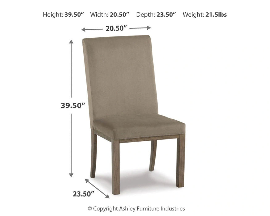 Chrestner Dining Chair - Massey's Furniture Barn (Watertown, NY) 