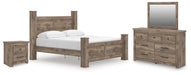 Rusticott Bedroom Set - Massey's Furniture Barn (Watertown, NY) 