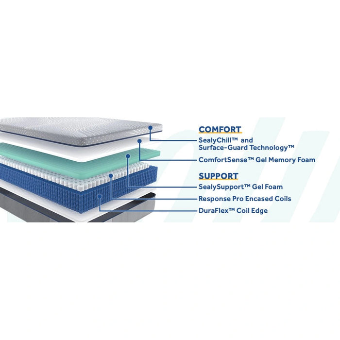 Chablis Hybrid Mattress - Massey's Furniture Barn (Watertown, NY) 