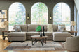 Newellen Sectional with Chaise - Massey's Furniture Barn (Watertown, NY) 